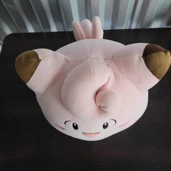 Pokémon Clefairy Plush Soft Pink Fairy‑Type Pokémon Collectible 10″ Toy Gift - Picture 6 of 8